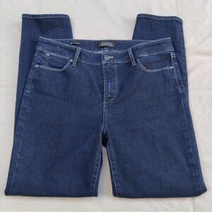 Talbots Flawless Slim Ankle Jeans - Dark Blue